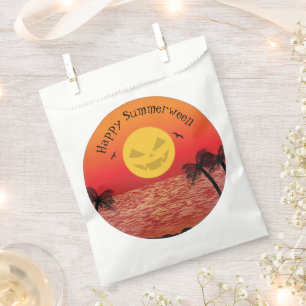 Tropical Halloween Favour Bags