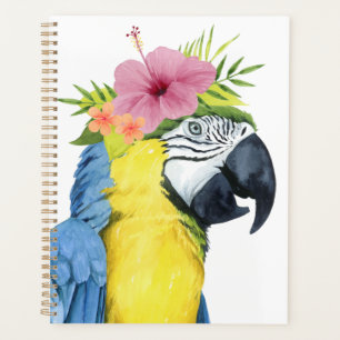 Tropical Halo - Parrot Planner