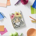 Tropical Halo | Sweet Cheetah iPad Mini Cover<br><div class="desc">This watercolor print features a cheetah adorned with a floral crown | By Grace Popp</div>