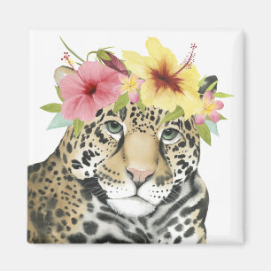 Tropical Halo Sweet Cheetah Magnet
