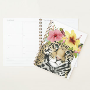 Tropical Halo Sweet Cheetah Planner