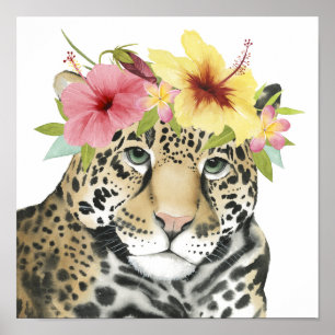 Tropical Halo   Sweet Cheetah Poster