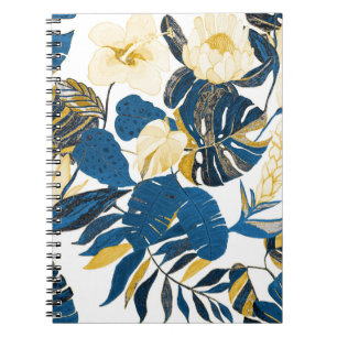 Tropical Hand Drawn: Creative Seamless Pattern Notebook