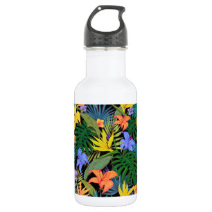 Tropical Hawaii Aloha Flower Graphic 532 Ml Water Bottle