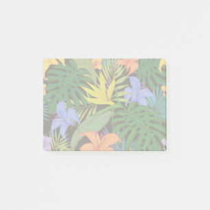 Tropical Hawaii Aloha Flower Graphic Post-it Notes