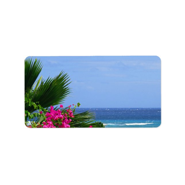 Tropical Hawaii Label (Front)