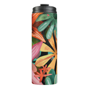 tropical/Hawaiian/floral/flower Thermal Tumbler