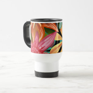 tropical/Hawaiian/floral/flower Travel Mug