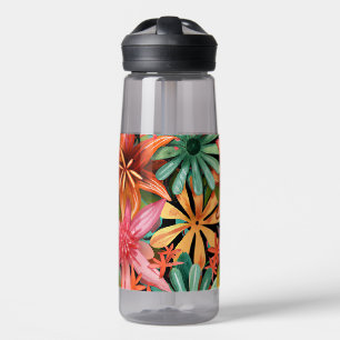tropical/Hawaiian/floral/flower Water Bottle