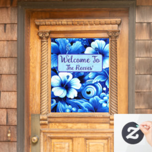 Tropical Hawaiian Flowers Hibiscus Personalized