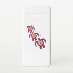 Tropical Hawaiian Honu Turtles Samsung Galaxy Case