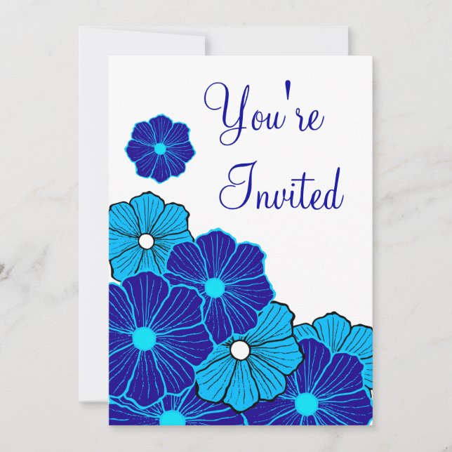 Tropical Hawaiian Invitation (Front)