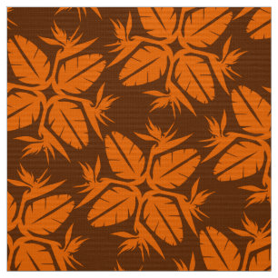 Tropical Hawaiian Quilt Pattern Bird of Paradise Fabric