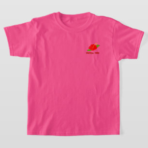 "Tropical Hibiscus Baby T-Shirt - Vibrant Floral D
