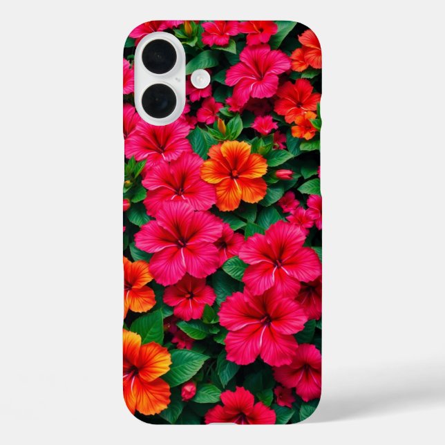 Tropical Hibiscus Bloom Case-Mate iPhone Case (Back)