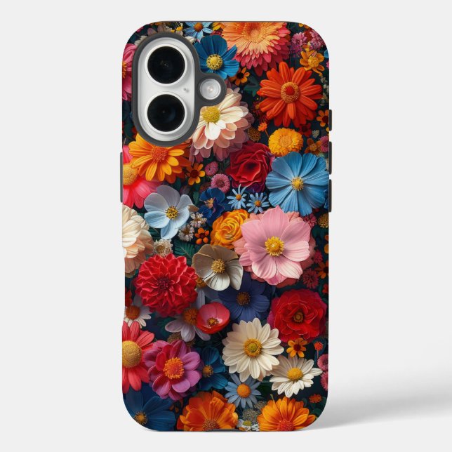 Tropical hibiscus bloom with a vibrant presence. G Case-Mate iPhone Case (Back)
