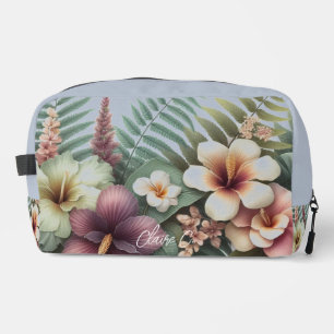 Tropical Hibiscus Flower Medley Accessory Pouch