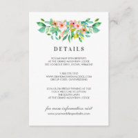 Tropical Hibiscus | Flower Wedding Details