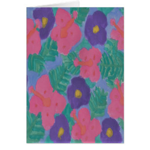 Tropical Hibiscus Flowers