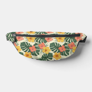 Tropical Hibiscus Garden Bum Bags
