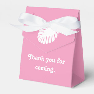 Tropical Hibiscus in Petal Pink Favour Box
