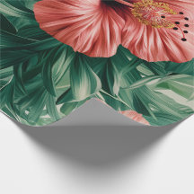 Tropical Hibiscus & Monstera