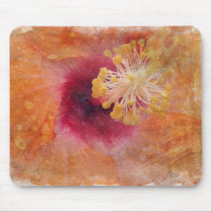 Tropical Hibiscus Mouse Pad