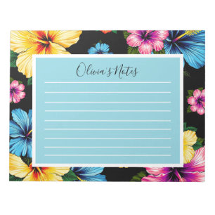 Tropical Hibiscus Notepad