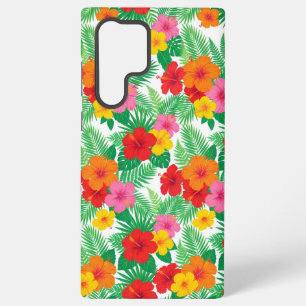 Tropical Hibiscus Paradise Vibrant Summer Floral Samsung Galaxy Case