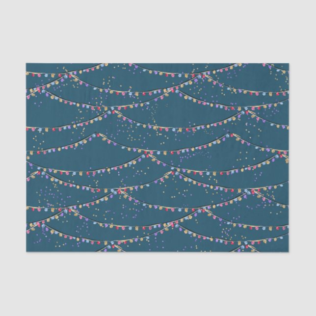 Tropical Holiday Christmas Tissue Paper (Front)