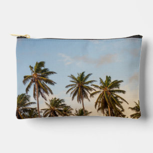 Tropical Holiday Palm Trees Accessory Pouch