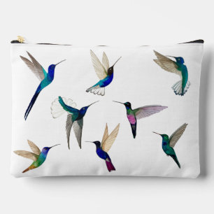 Tropical Hummingbirds Accessory Pouch