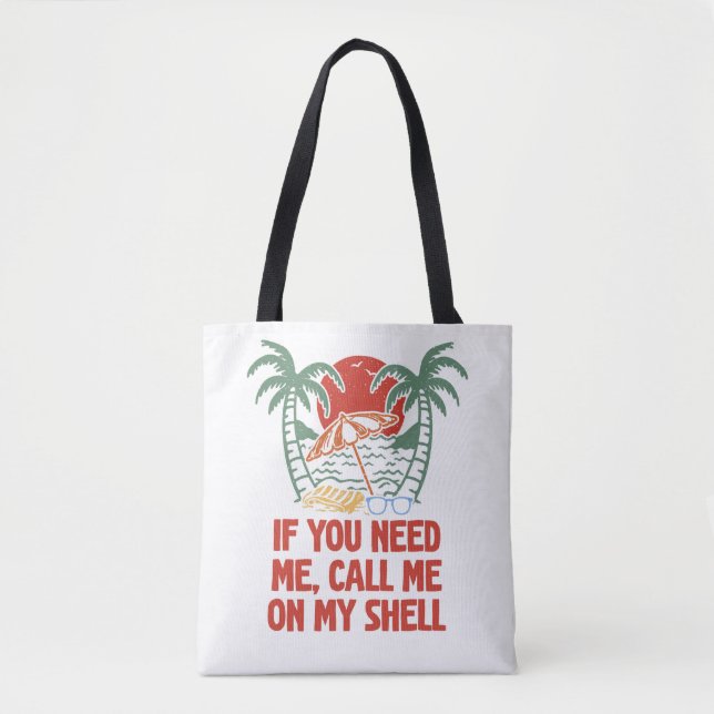Tropical Humour Tote Bag (Front)