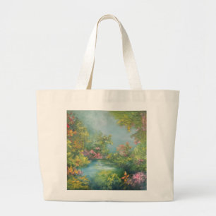 Tropical Impression 1993 Large Tote Bag
