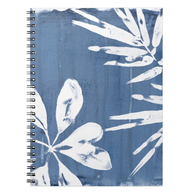 Tropical Indigo Impressions - Tropical Greenery Notebook (Front)