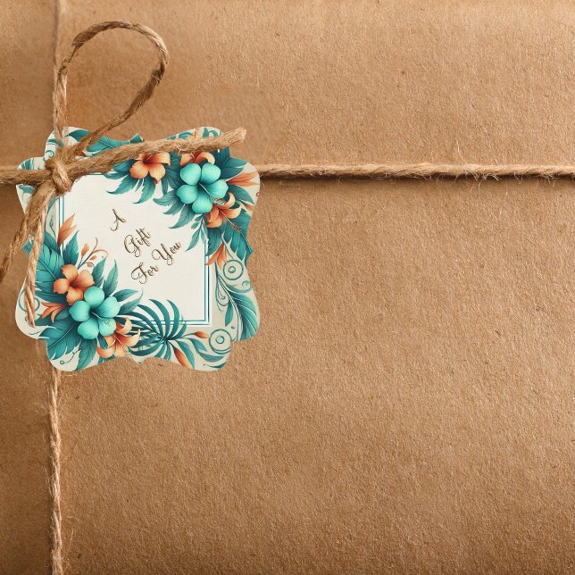 Tropical Iridescence Favour Tags (Creator Uploaded)
