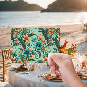 Tropical Iridescence Invitation Envelopes