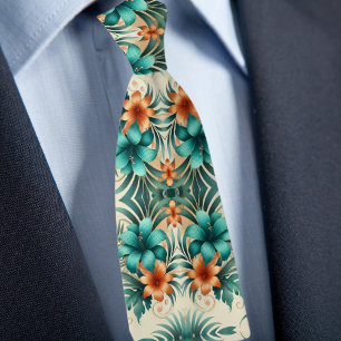 Tropical Iridescence Necktie