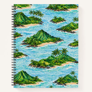 Tropical Island Archipelago Notebook