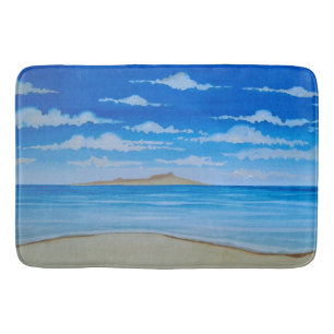 Tropical Island Bath Mat