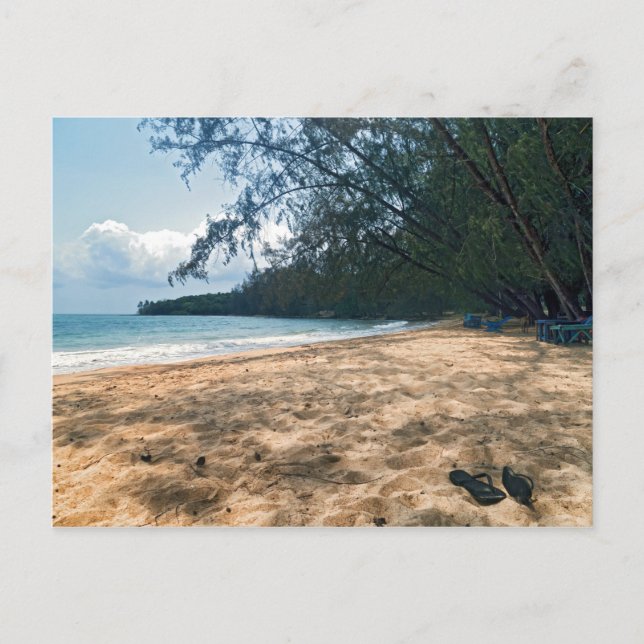 Tropical Island Beach, Cambodia Postcard (Front)