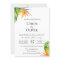Tropical Island Botanical Wedding Invitation