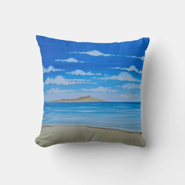 Tropical Island  Cushion (Front)