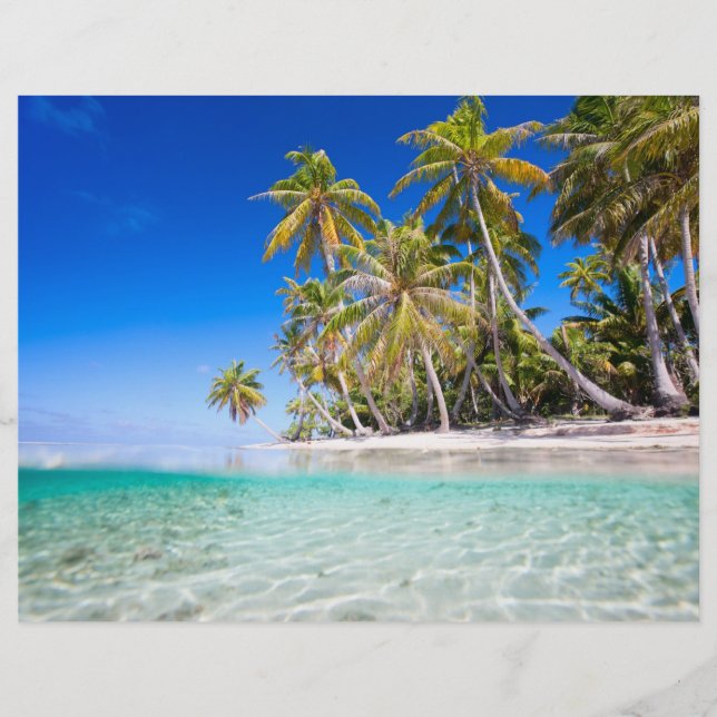 Tropical island flyer (Front)