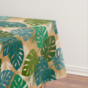 Tropical Island Foliage Tablecloth