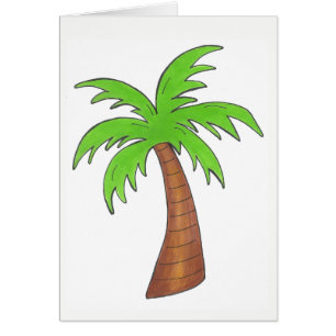 Tropical Island Green Palm Tree Palmtree Print