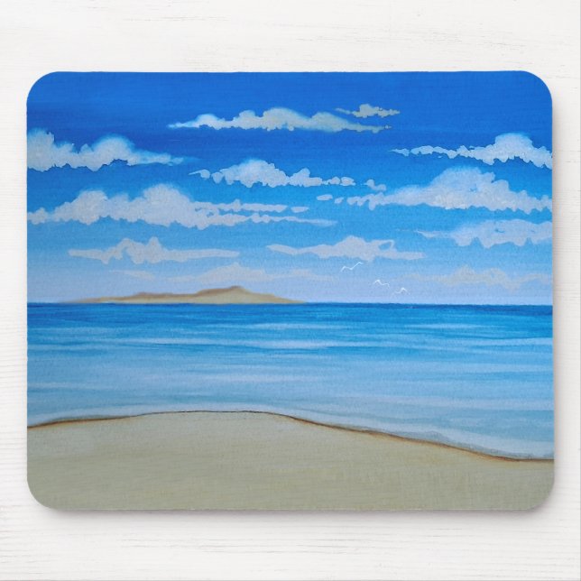 Tropical Island  Mouse Pad (Front)