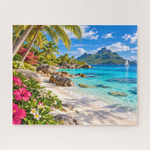 Tropical Island Paradise Jigsaw Puzzle