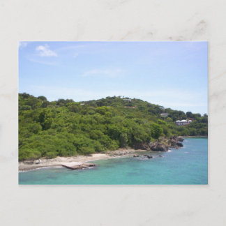 Tropical Island Postcard