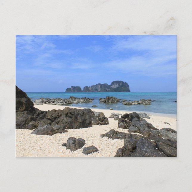 Tropical island postcard (Front)